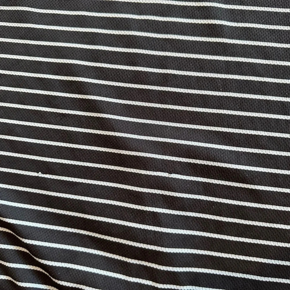 PGA Tour Dark Navy and White Stripe Polo Shirt size XXL - Picture 5 of 5